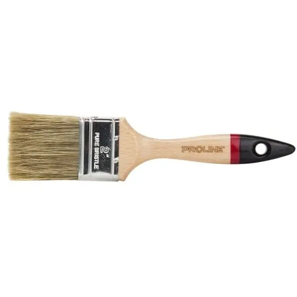 PROLINE Pensula dreapta si plata Proline 41107, 3,81 cm 1,5 pentru vopsele acrilice
