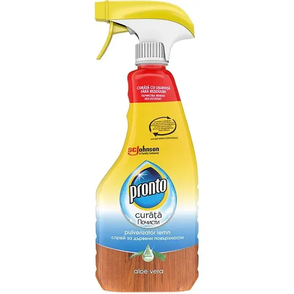 Pronto Pulverizator pentru suprafete din lemn, 500 ml, Aloe Vera