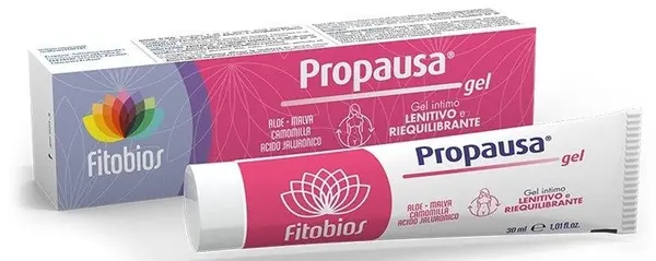 Propausa Gel intim pentru uscăciune și disconfort, 30 ml, Fitobios