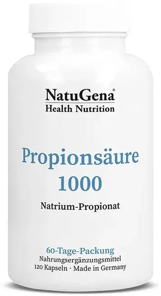 Propionic Acid 1000, 120 capsule, NatuGena