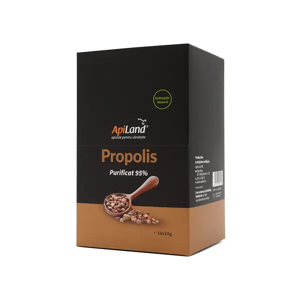 Propolis purificat 95% - 10 plicuri x 10g - Default Title
