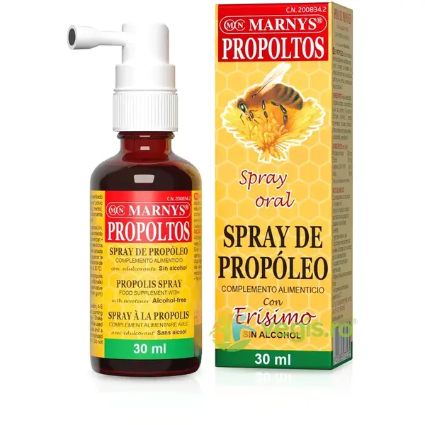 Propoltos - Spray cu Propolis, Mentol, Extract de Brancuta si Vitamina C 30ml