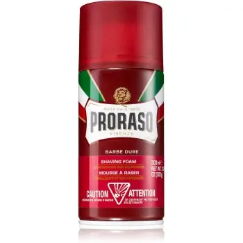 Proraso Coarse Beards spumă pentru bărbierit cu efect de nutritiv