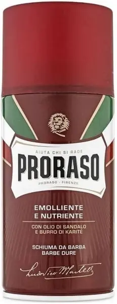 Proraso Spumă de ras cu lemn de santal, 300 ml