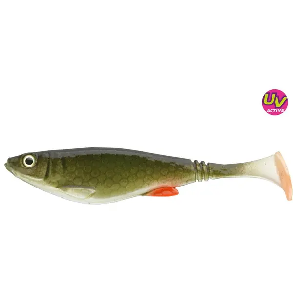 Prorex Belly Shad 8.5cm Natural Green Roach 4buc