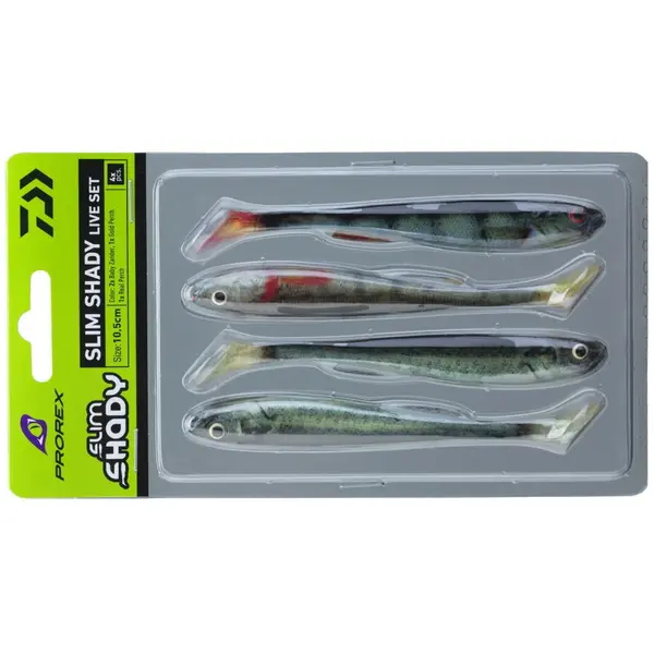 Prorex Real Slim Shady Live 10.5cm Color Set 4buc