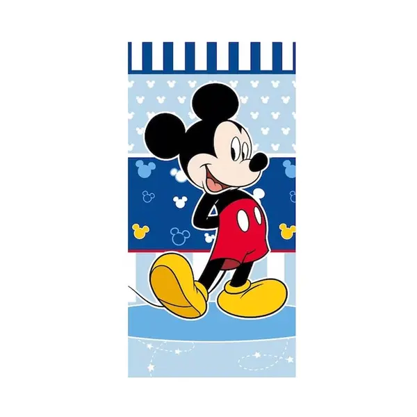 Prosop, 100% bumbac, multicolor, 100x140 cm, Mickey Mouse Engros