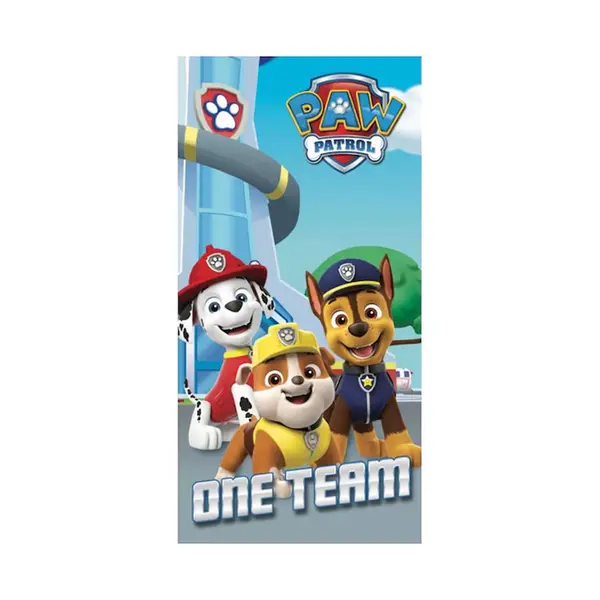 Prosop, 100% bumbac, multicolor, 100x140 cm, Paw Patrol Engros