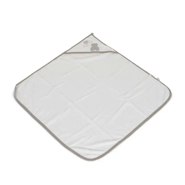 Prosop de baie 100 x 100 cm Cangaroo Cute Ursulet Alb