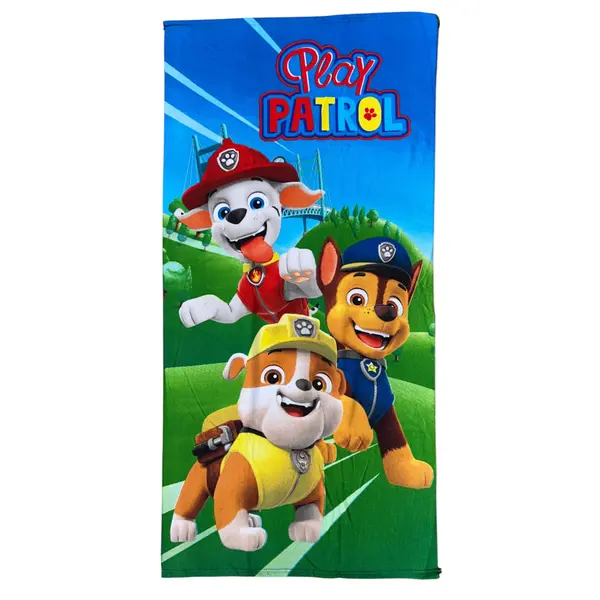 Prosop de baie pentru copii, multicolor, 70x140 cm, So fun, Play, Paw Patrol Engros