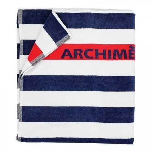 Prosop de plaja albastru Archimede