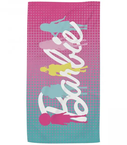 Prosop de plaja pentru copii Barbie 140x70 cm