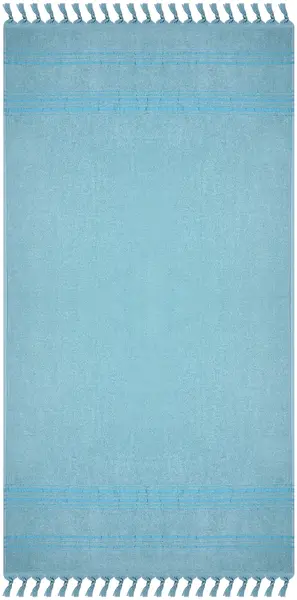 Prosop de plajă Rakla - Nicol, 100% bumbac, mentă, 90 х 170 cm
