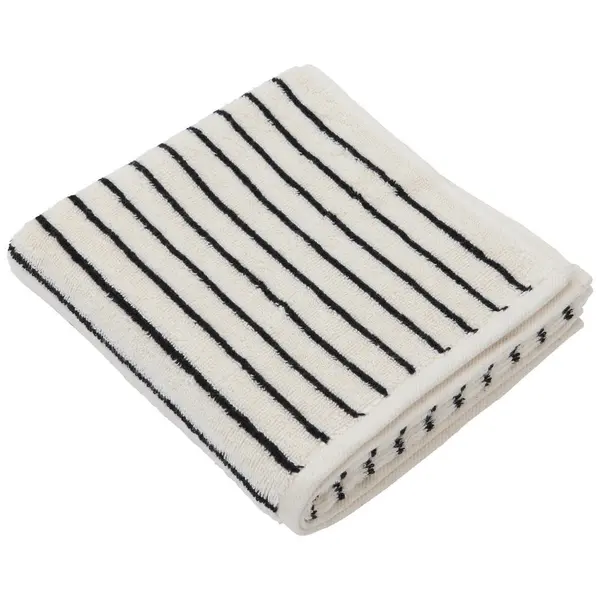Prosop Pentru Mâini 50/100 cm negru, ecru