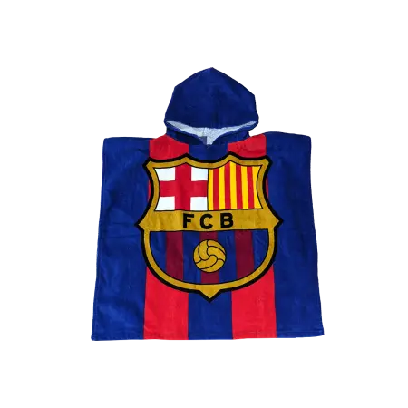 Prosop tip poncho, 60x120 cm, Blaugrana, FC Barcelona Engros