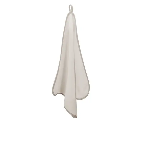Prosopel copii, Qmini, Dimensiune 40x40cm, Din tricot termo-terry din bambus, Materiale certificate Oeko Tex Standard 100, Beige