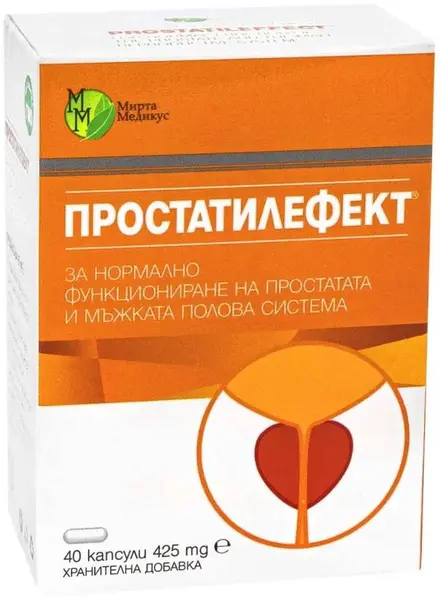 Prostatil Effect, 425 mg, 40 capsule, Mirta Medicus