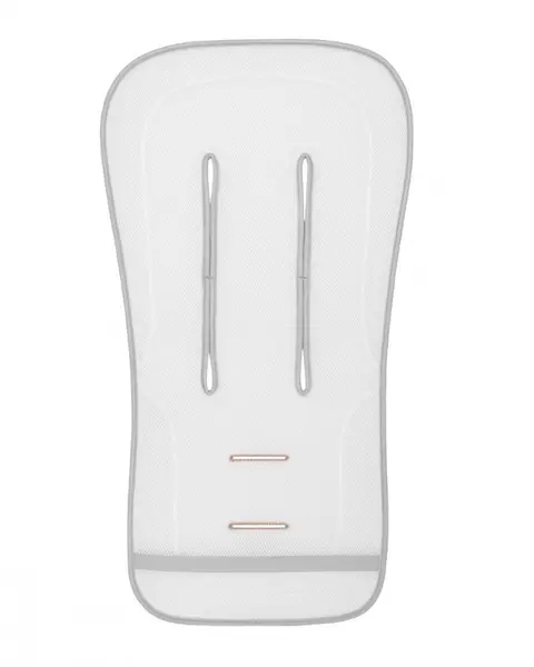 Protectie anti-transpiratie KikkaBoo Hedge-hugs, Model universal pentru carucior,husa din bumbac moale si spate din plasa 3D respirabila, Orificii pentru centura de siguranta,Dimensiune 81x42 cm
