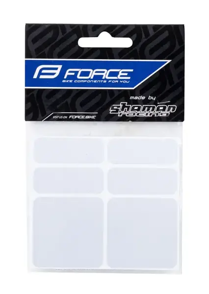 Protectie cadru Force autocolante set 6 bucati, Argintiu reflectorizant