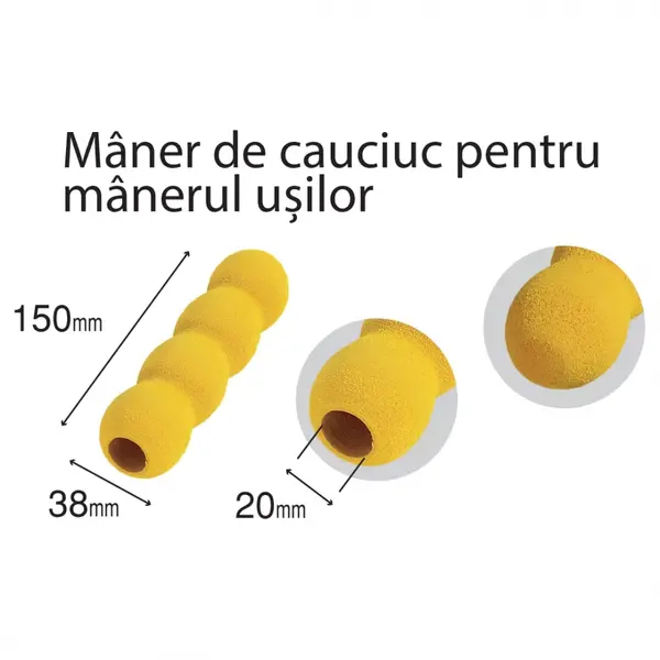 Protectie clanta din spuma Car Boy Safety maro