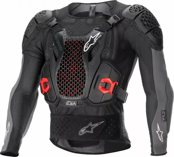Protectie corp Bionic Plus v2, culoare negru rosu, marime L