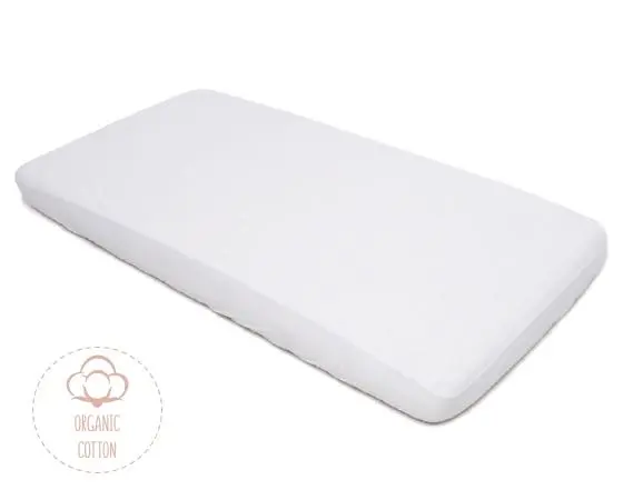 Protectie impermeabila din bumbac organic 120x60cm KikkaBoo