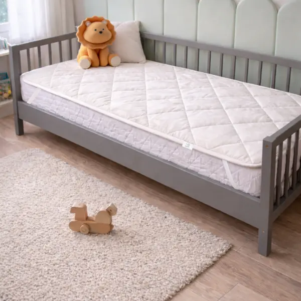 Protectie Saltea Lana Merino 100% LanaWool 90x200 cm 900 g mp Exterior Bumbac OekoTex Clasa 1 Topper Saltea, Alb Alb, 90x200 cm