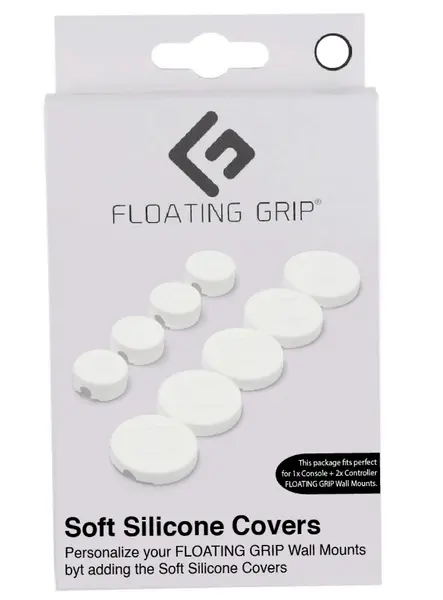 Protectie silicon Floating Grip Wall Mount Alb