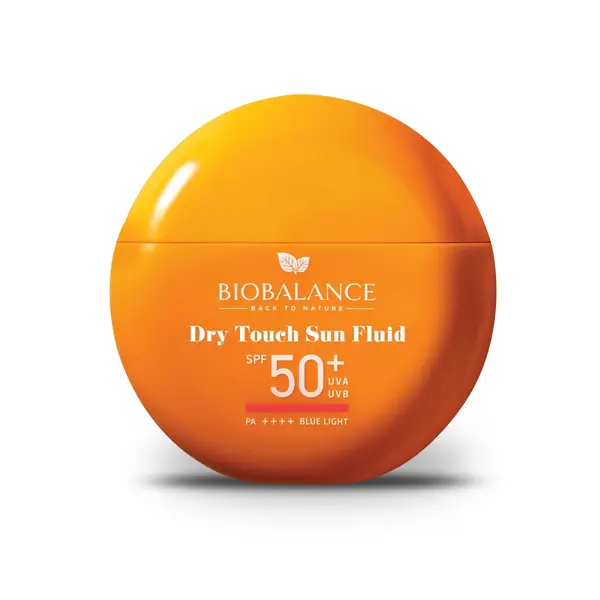 Protectie solara Dry Touch Fluid SPF 50+ UVA & UVB PA++++ Blue Light, 40ml, Bio Balance