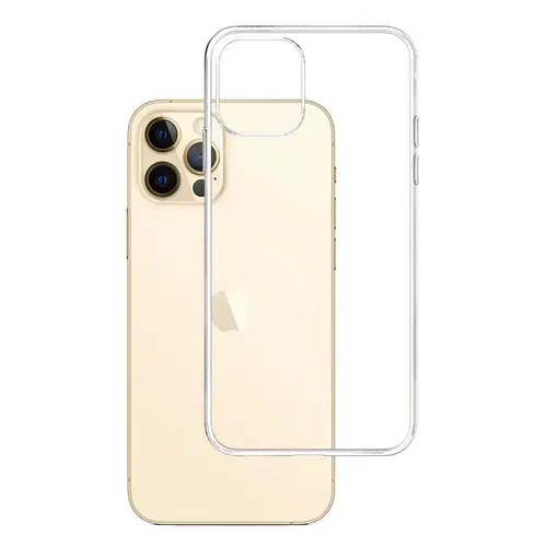 Protectie Spate 3MK Clear pentru iPhone 13 Pro (Transparent)