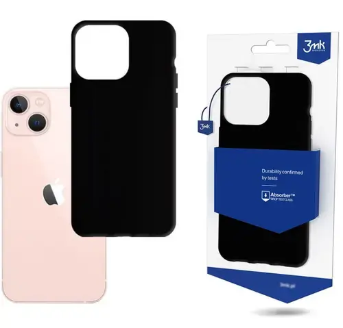 Protectie Spate 3MK Matt pentru Apple iPhone 14 (Negru)