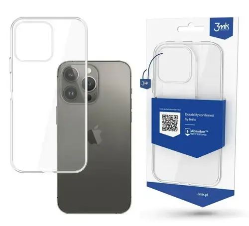 Protectie Spate 3MK Matt pentru Apple IPhone 14 Pro Max (Transparent)