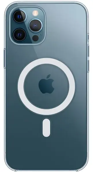 Protectie Spate Apple MHLN3ZM/A pentru Apple iPhone 12 Pro Max, Policarbonat (Transparent)