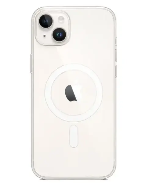 Protectie Spate Apple mpu43zm/a pentru Apple iPhone 14 Plus, Magsafe (Transparent)