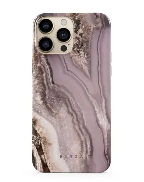 Protectie Spate Burga Dual Layer Golden Taupe pentru Apple iPhone 13 Pro (Multicolor)