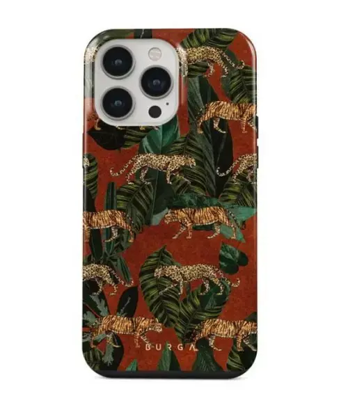 Protectie Spate Burga Dual Layer Morning Commute pentru Apple iPhone 14 Pro (Multicolor)