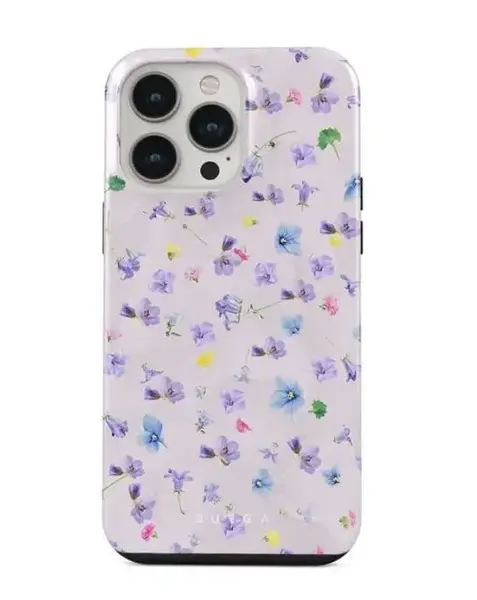 Protectie Spate Burga Dual Layer Wildflower pentru Apple iPhone 14 Pro Max (Multicolor)