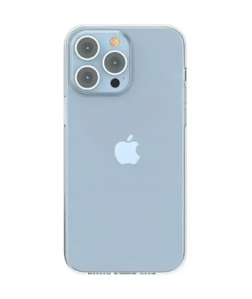 Protectie spate Devia Naked pentru Apple iPhone 14 Pro (Transparent)