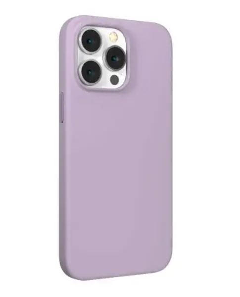 Protectie Spate Devia Nature Series pentru Apple iPhone 14 (Mov)