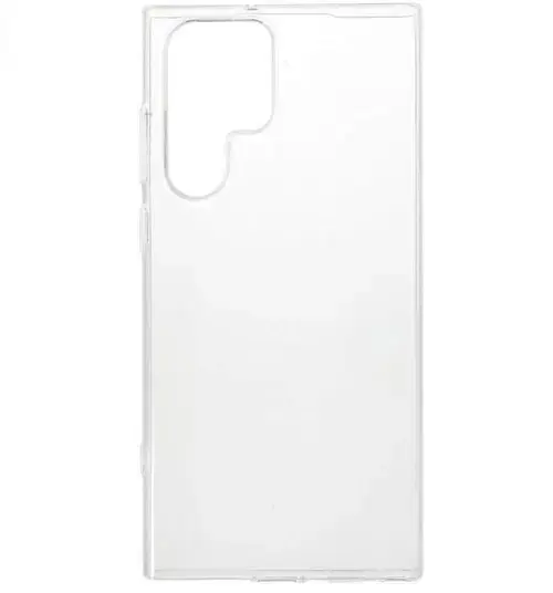 Protectie Spate Devia Shark Series pentru Samsung Galaxy S22 Ultra (Transparent)