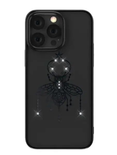 Protectie Spate Devia Summer Series Protective pentru Apple iPhone 14 Pro Max (Negru)