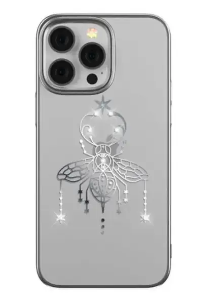 Protectie Spate Devia Summer Series Protective pentru Apple iPhone 14 Pro Max (Argintiu)