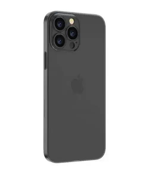 Protectie spate Devia Wing Series Ultra Thin pentru Apple iPhone 14 Pro (Negru Mat)
