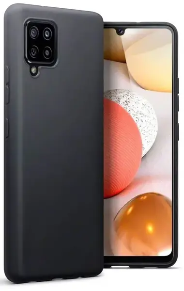 Protectie Spate Just Must Candy JMHSCSGA42BK pentru Samsung Galaxy A42 5G (Negru)
