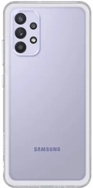 Protectie Spate Samsung Clear Cover EF-QA325TTEGWW pentru Samsung Galaxy A32 (Transparent)