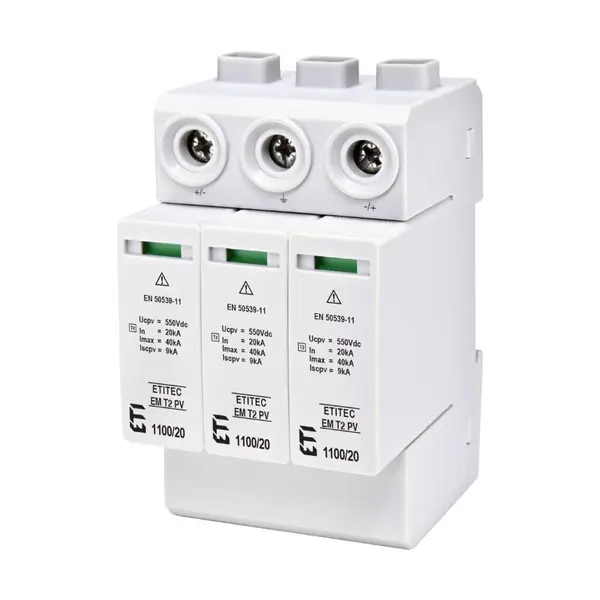 Protectie supratensiune ETITEC EM T2 PV 1100 20 Y ETI 002440623