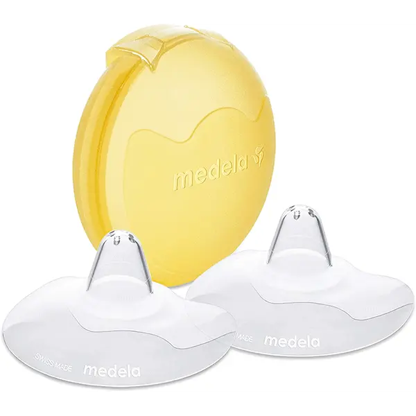 Protectii din silicon pentru mameloane marimea S, 2 bucati, Medela