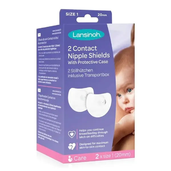 Protectoare mamelon, 20 mm, 2 bucati, Lansinoh