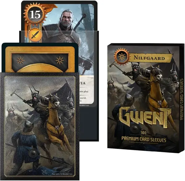 Protectoare pentru carduri No Loading Games - Gwent Sleeves Nilfgaard (100 buc.)