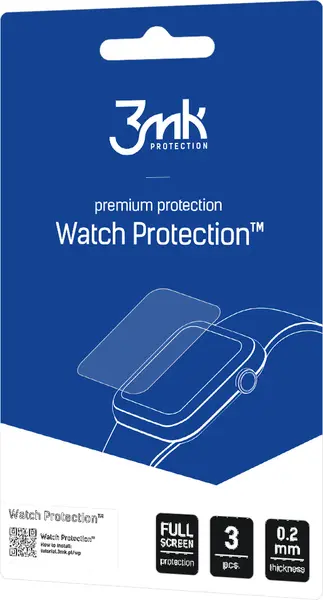 Protector de sticlă 3mk - Watch Protection FG, Galaxy Watch 4 Classic, 46 mm